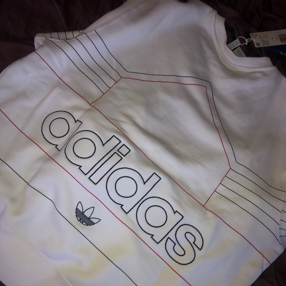 Adidas sweater.